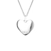 Mom Heart Baseball Necklace