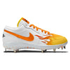 "Flaming" Jordan 1 Retro Cleats by Stadium Custom Kicks