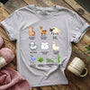 Flora Fauna Fiber T-shirt by YarnMerch