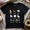 Flora Fauna Fiber T-shirt by YarnMerch