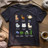 Flora Fauna Fiber T-shirt by YarnMerch