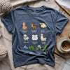Flora Fauna Fiber T-shirt by YarnMerch