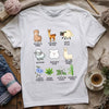 Flora Fauna Fiber T-shirt by YarnMerch