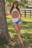 Floral Bow Pumpkin Graphic Tee by Wild Junkie