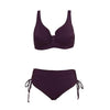 Floral High-Waist Bikini Sets Push Up Swimsuit Summer Two Pieces Swimwear Women Plus Size Two 2 Piece Bikini Sets Push Up Swimsuit Separates Tops Bottoms Swimwear Bathing Suit Women Plus Size Bathing Suits by Stevvex