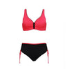 Floral High-Waist Bikini Sets Push Up Swimsuit Summer Two Pieces Swimwear Women Plus Size Two 2 Piece Bikini Sets Push Up Swimsuit Separates Tops Bottoms Swimwear Bathing Suit Women Plus Size Bathing Suits by Stevvex