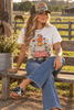 Floral Pumpkin Stack Graphic Tee by Wild Junkie