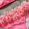 Flower Girl Swimsuit Ruffle Women Swimwear Kids Children Toddler Bikini Bathing Suit Beachwear Sets Kids Two Piece Children's Swimwear Toddler Girl Bikini Little Girls Cute Princess Pink Bathing Suit Summer Beachwear by Stevvex
