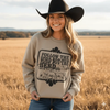 Follow The Word Not The Herd Graphic Sweatshirt by Wild Junkie