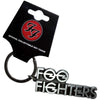 Foo Fighters Stacked Logo [Keychain] by Rock Band Apparel