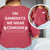 On Game Days Spirit Tee Shirt by Hey Jude Graphic Tees