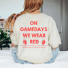 On Game Days Spirit Tee Shirt by Hey Jude Graphic Tees