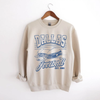 Retro Dallas Football Crewneck Sweatshirt by Hey Jude Graphic Tees