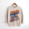 Retro Chicago Football Crewneck Sweatshirt by Hey Jude Graphic Tees