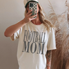 Distressed Football Mom Tee Shirt by Hey Jude Graphic Tees