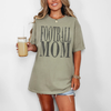 Distressed Football Mom Tee Shirt by Hey Jude Graphic Tees