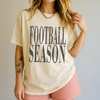Distressed Football Season Tee Shirt by Hey Jude Graphic Tees