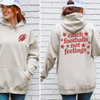 Catch Footballs Hooded Sweatshirt by Hey Jude Graphic Tees