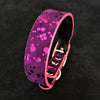 The "Viola Drops" puppy collar by Bestia Dog Gear