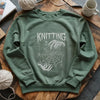 Gothic Knitter Sweatshirt by YarnMerch