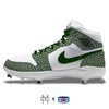 "Forest Green Elephant" Jordan 1 Retro Cleats