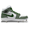 "Forest Green Elephant" Jordan 1 Retro Cleats by Stadium Custom Kicks