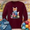 Foxtastic Knit Long Sleeve T-shirt by YarnMerch