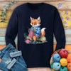 Foxtastic Knit Long Sleeve T-shirt by YarnMerch