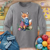 Foxtastic Knit Long Sleeve T-shirt by YarnMerch
