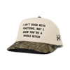 Fractions Snapback Hat by The Mad Hatter Company