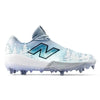 "Frost Bite" New Balance FuelCell COMPv4 Baseball Cleats by Stadium Custom Kicks