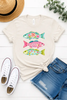 Preppy Summer Coastal Fish Graphic Tee by Ocean & 7th