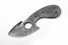 Custom Twist Damascus Steel Small Blank Blade for Skinning/ Hunting knife making Blank Blade by JW SteelCrafts