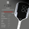 Holbrook Fuze Hybrid 16mm Pickleball Paddle by The Mad Pickler