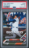 Graded 2024 Topps Now Juan Soto #OS8 Offseason Baseball Card PSA 10 Gem Mint