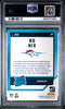 Graded 2024 Panini Donruss Bo Nix #369 Rookie RC Football Card PSA 10 Gem Mint