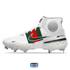 "G Stripes" Nike Alpha Huarache Elite 3 Mid Cleats