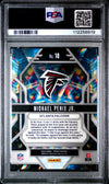 Graded 2024 Panini Prizm Michael Penix Jr #10 Prizmatic Rookie RC Football Card PSA 10 Gem Mint