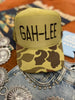 GAH-LEE Camo Trucker Hat by Wild Junkie