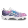 "Galaxy" Adidas PureHustle Cleats by Stadium Custom Kicks