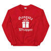 Gangsta Wrapper Sweatshirt by Adorb Custom Tees