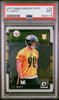 Graded 2017 Panini Donruss Optic T.J. Watt #122 Rookie RC Football Card PSA 9 Mint