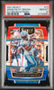 Graded 2021 Panini Select Amon-Ra St. Brown #73 Die Cut Red/Blue Prizm Rookie RC Football Card PSA 10 Gem Mint