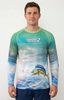 Men's Bull Dolphin L/S UV Fishing Shirt by Hook & Tackle