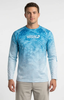 Men's Marlin Hex L/S UV Fishing Shirt by Hook & Tackle