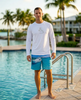 Men's Gulfstream Fishing Swim Trunk by Hook & Tackle