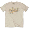 Genesis Vintage Logo - Golden [T-Shirt] by Rock Band Apparel