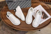 Genuine Leather Women Platform Sneakers Autumn Fashion Sports Little White Shoes Platform Flats Casual Lace Up Woman Comfort Walking Sneakers by Stevvex