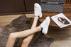 Genuine Leather Women Platform Sneakers Autumn Fashion Sports Little White Shoes Platform Flats Casual Lace Up Woman Comfort Walking Sneakers by Stevvex