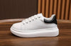 Genuine Leather Women Platform Sneakers Autumn Fashion Sports Little White Shoes Platform Flats Casual Lace Up Woman Comfort Walking Sneakers by Stevvex